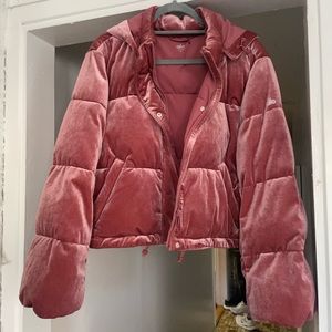 ALO Velour Puffy Jacket
